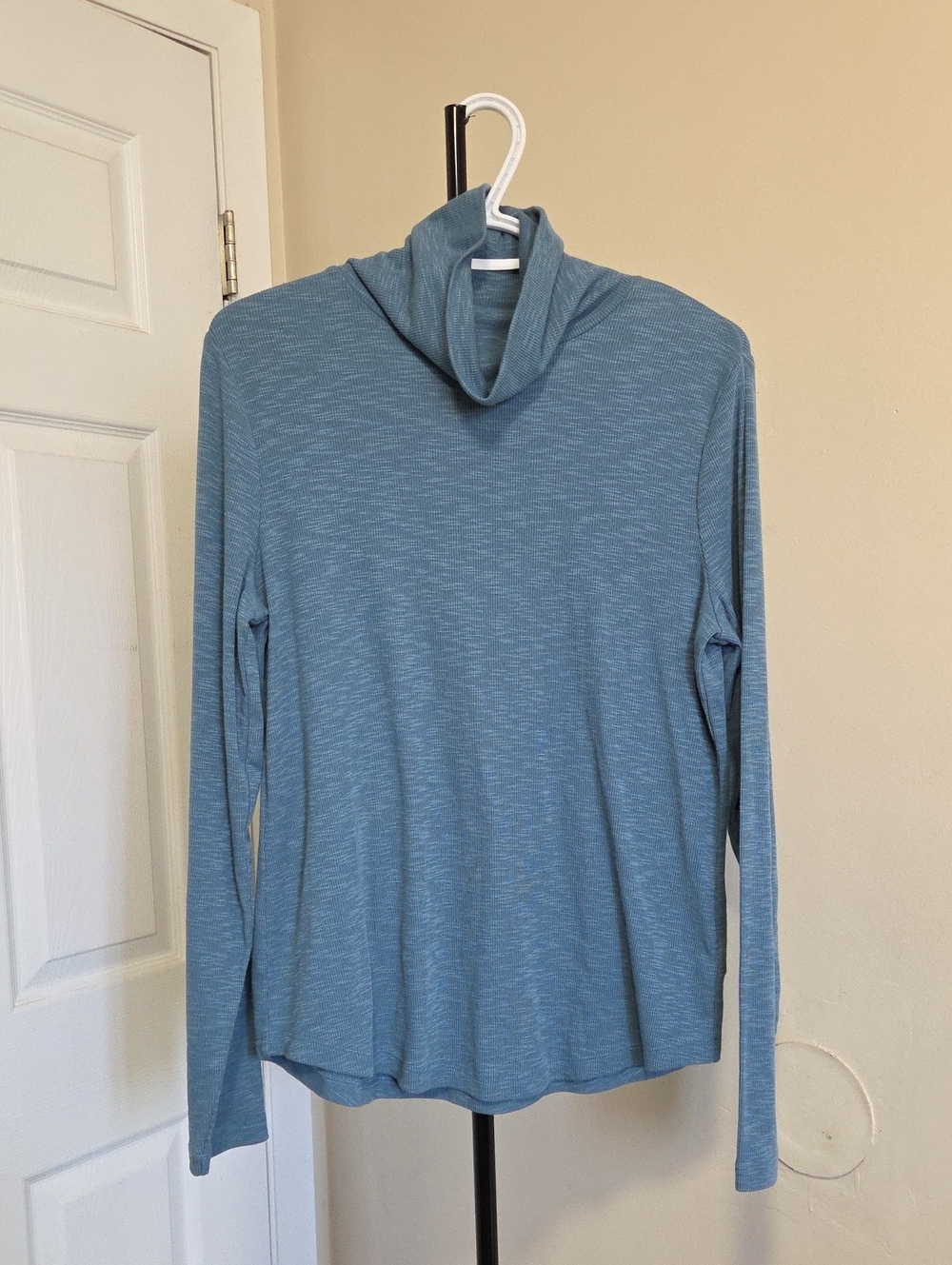 GAP Light Blue  Long-Sleeve Cowl Neck Sweater